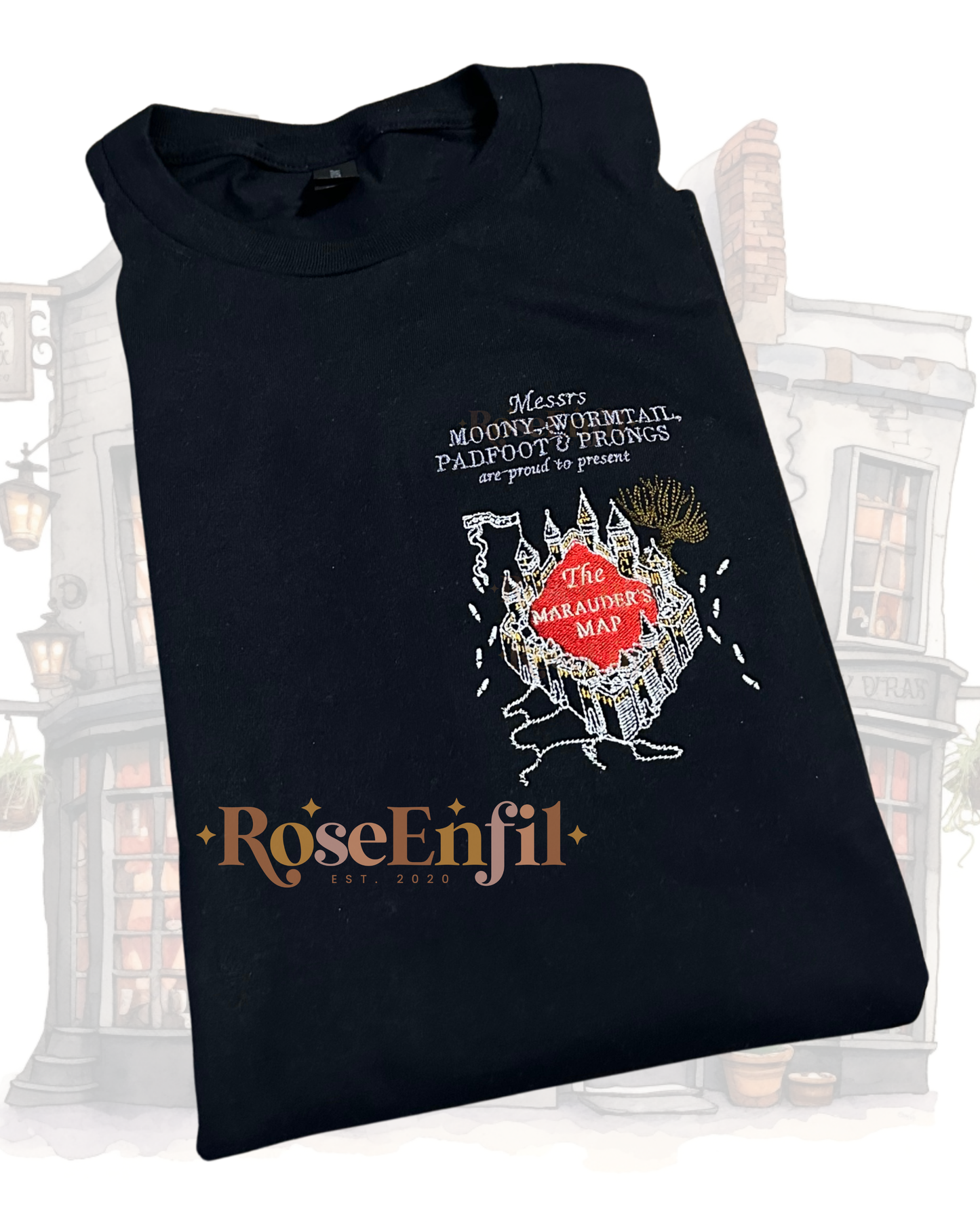 La carte magique - Méfaits accomplis -  Collection broderie magique   - Plusieurs couleurs