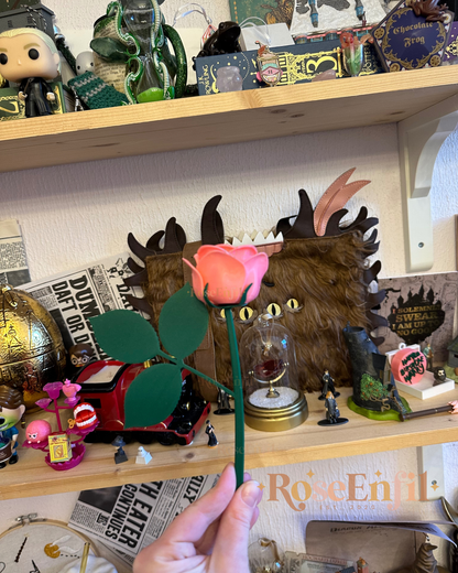 Rose décorative - Collection décor - Impression 3D - Plusieurs couleurs