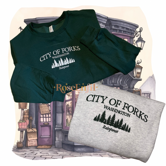 The Town of Forks - Vampire Edition Fantasy Collection - Multiple Colors
