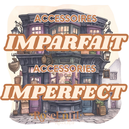 ACCESSOIRES - Accessoires imparfaits (plusieurs produits et motifs)  - Sacs, verres, etc.