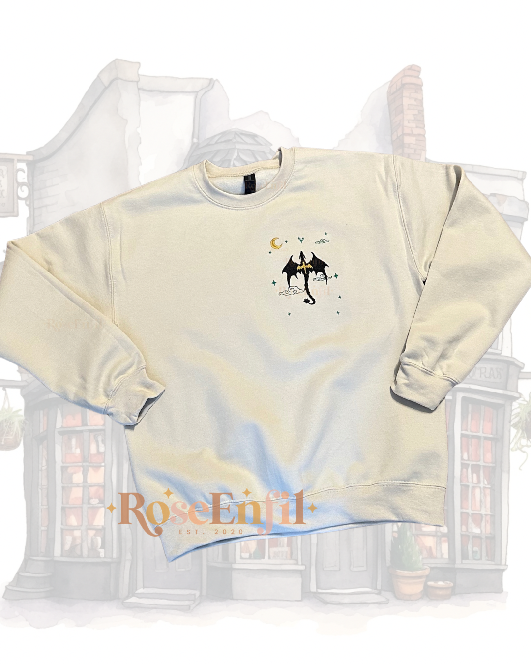 Dragon  - Collection Livres fantastique - Broderie magique - Plusieurs couleurs