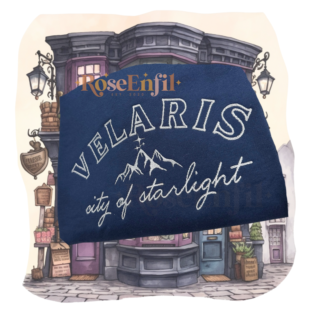 Étoiles et rêves ✨ ville de Starlight - Broderie - Édiition livres