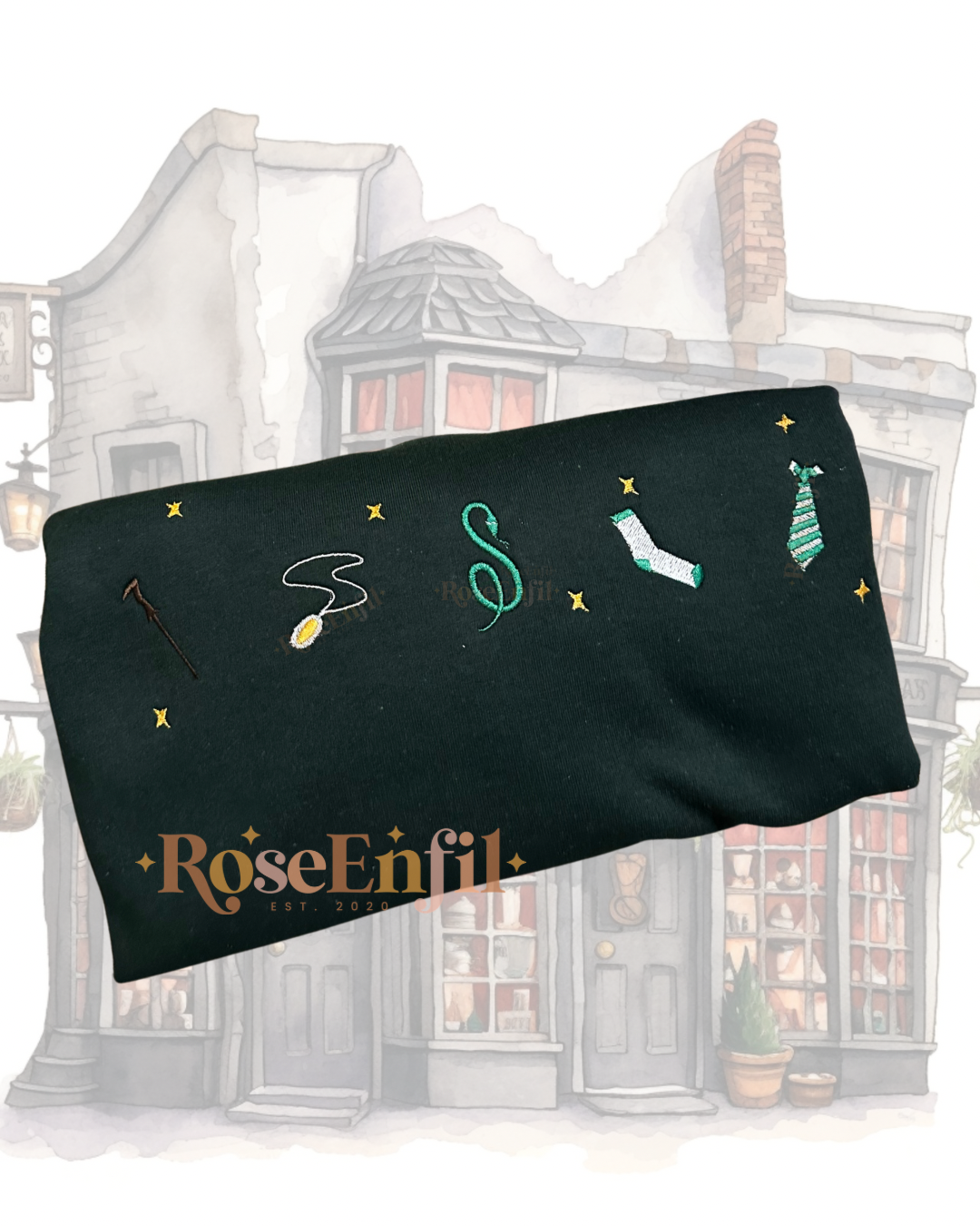 House of Ambition (Snake) - Magic Embroidery Collection - Multiple Colors
