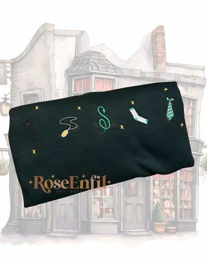 House of Ambition (Snake) - Magic Embroidery Collection - Multiple Colors
