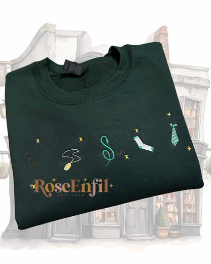 House of Ambition (Snake) - Magic Embroidery Collection - Multiple Colors
