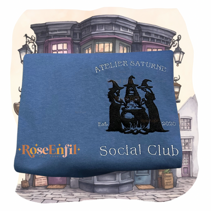 Atelier Saturne - Club Social (CREWNECK OU TSHIRT) - Autres couleurs