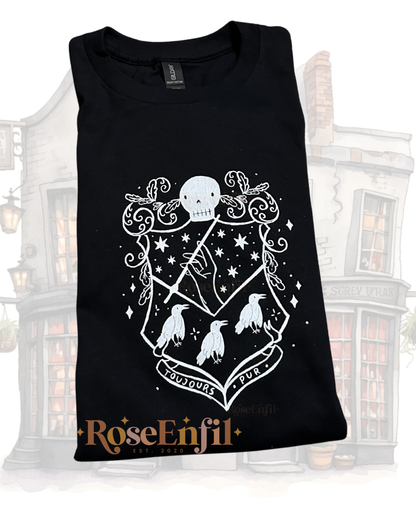 Blason de la noble famille de sorciers et sorcières - Imprimé