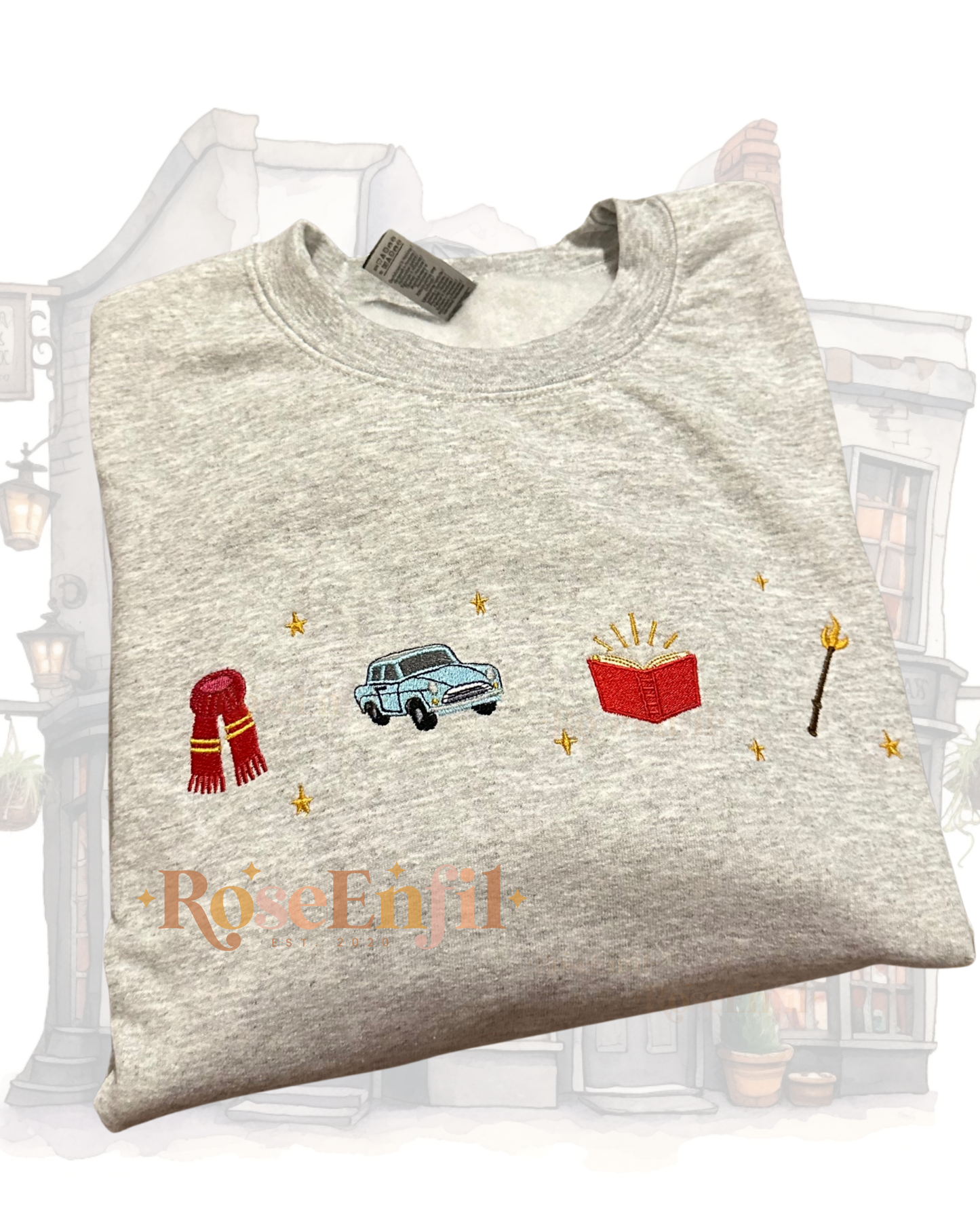 Magical Symbols Second Year - Harry Potter - Magical Embroidery - Multiple Colors
