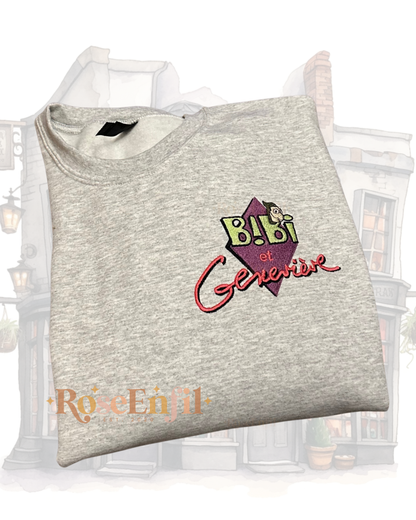 Show TV - Bibi  -Collection Nostalgie QC -  Broderie  (plusieurs couleurs)