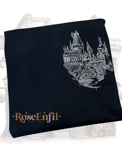 Château magique (école de magie) - Collection broderie magique  - Plusieurs couleurs