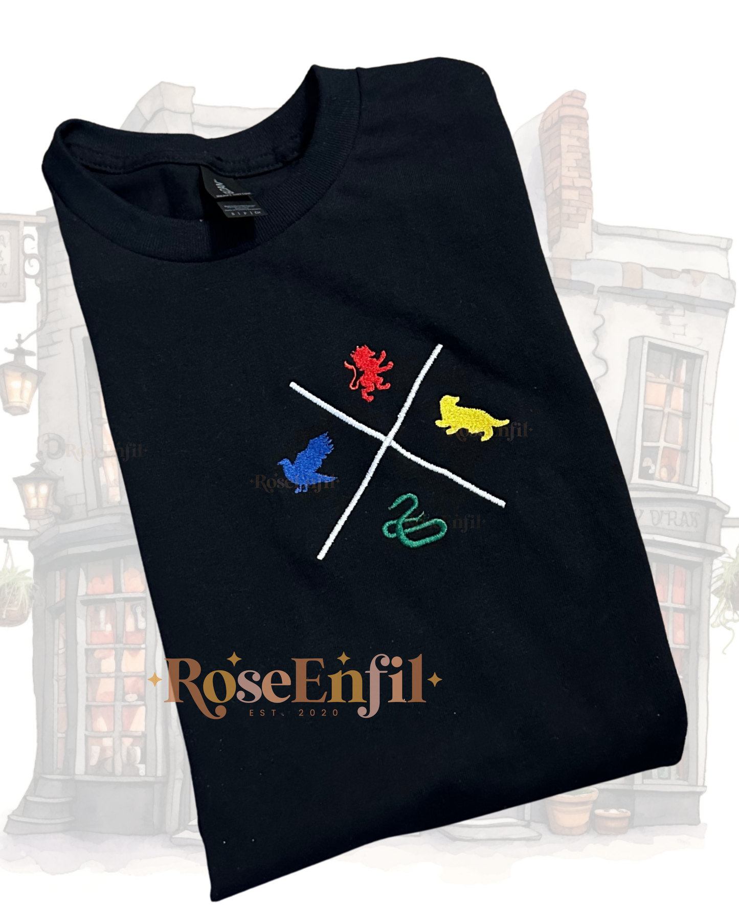 Symboles des maison  - Collection Harry - Broderie magique - Plusieurs couleurs