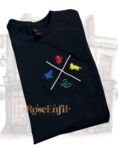 Symboles des maison  - Collection Harry - Broderie magique - Plusieurs couleurs