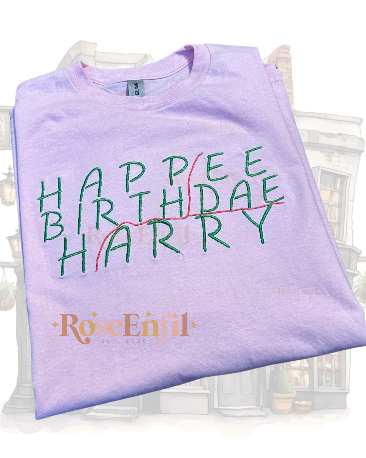 Happy Birthday Harry (2025) - Magical Embroidery Collection - Multiple Colors

