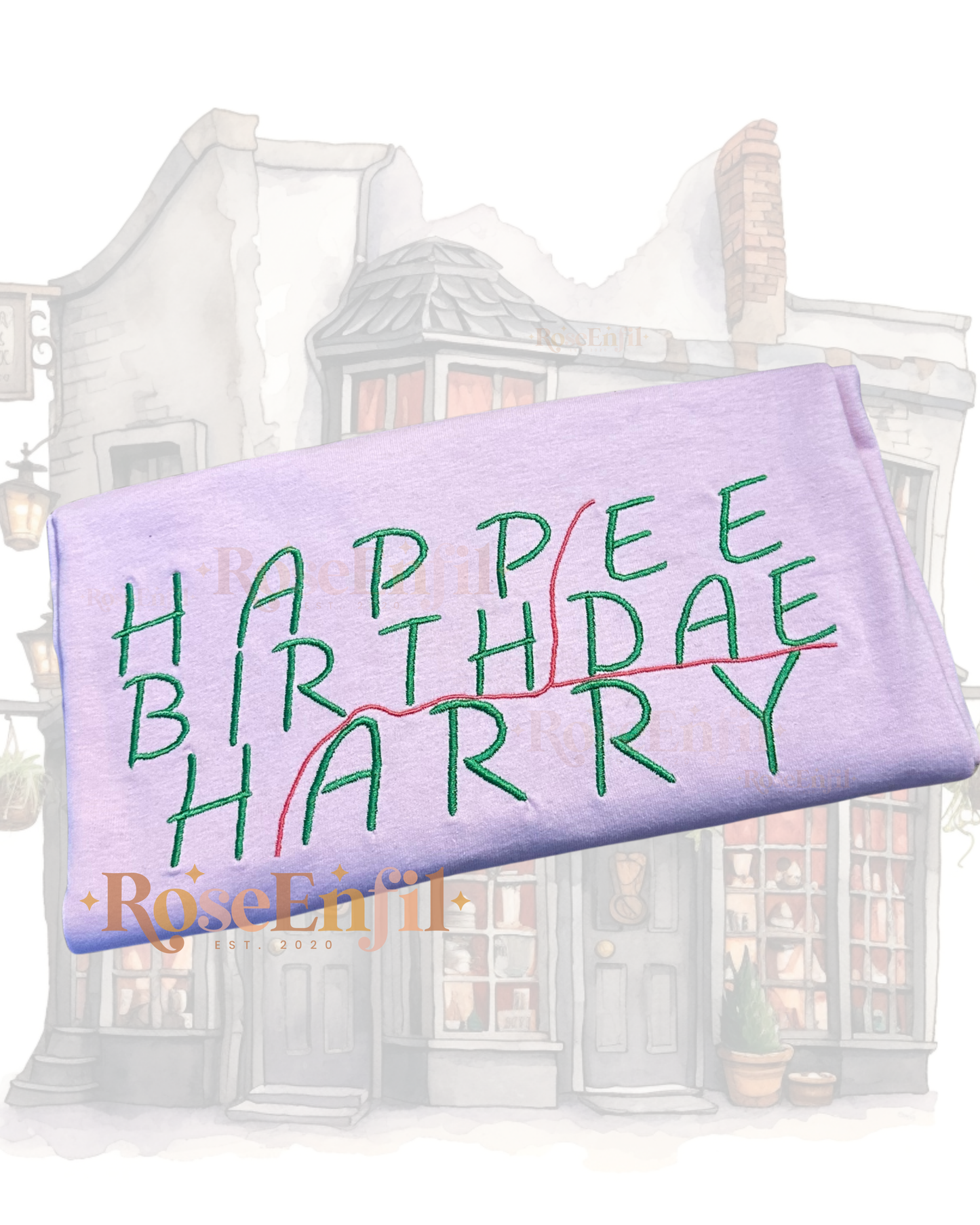 Happy Birthday Harry (2025) - Magical Embroidery Collection - Multiple Colors
