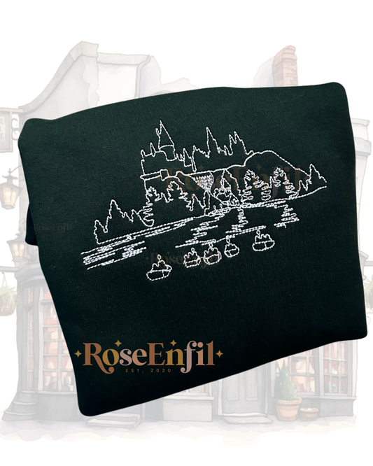 Arrival by boat - first year at magic school ✨ 