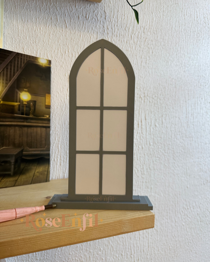 Mermaid stained glass decoration - Magical decoration