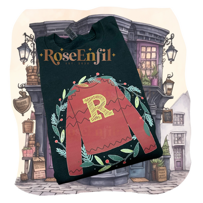 RON - Pull de Noël, Molly W. version moderne et confortable - Imprimé (plusieurs couleurs)