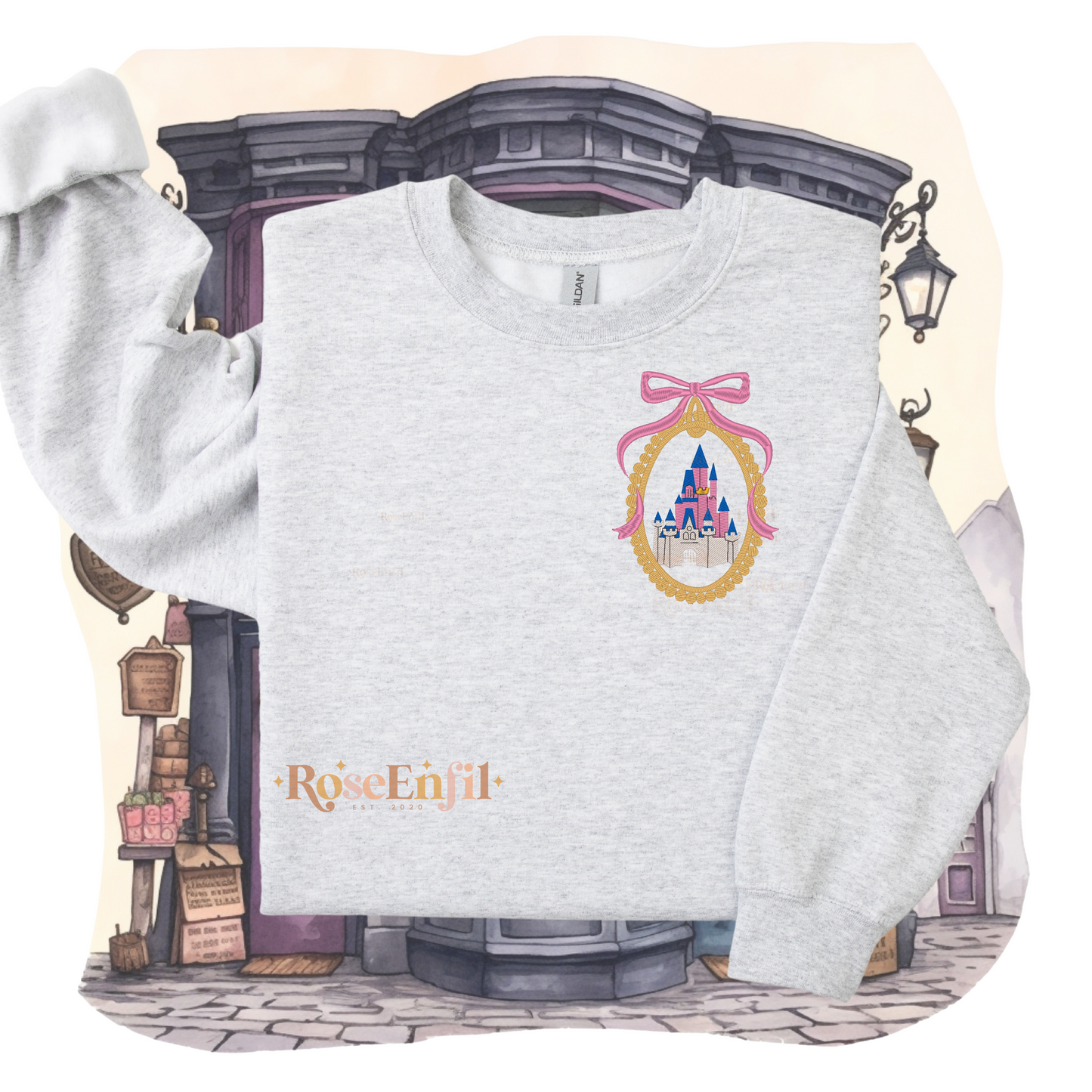 Château enchantée - Collection Princesse  - Broderie magique - Plusieurs couleurs