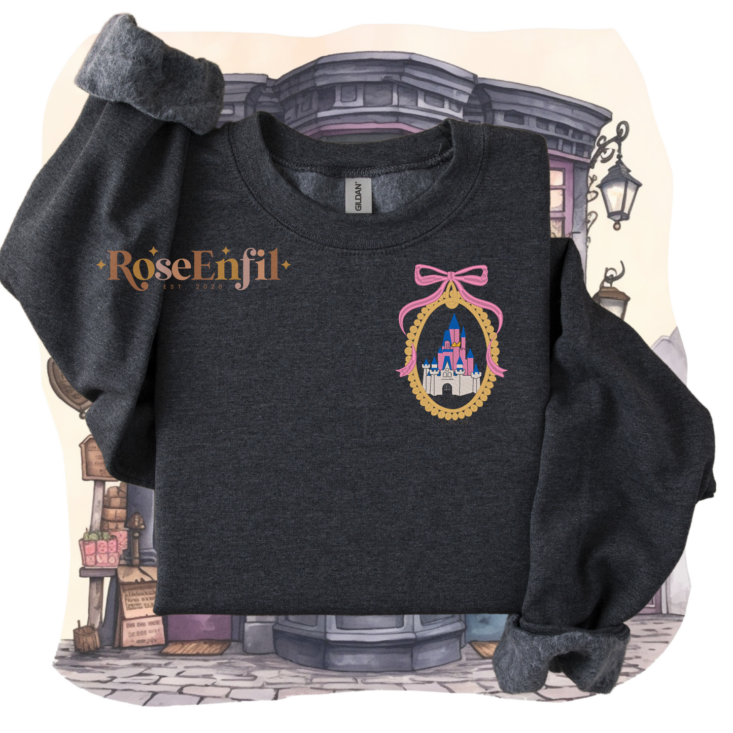 Château enchantée - Collection Princesse  - Broderie magique - Plusieurs couleurs