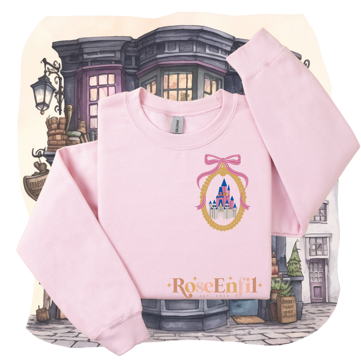 Château enchantée - Collection Princesse  - Broderie magique - Plusieurs couleurs