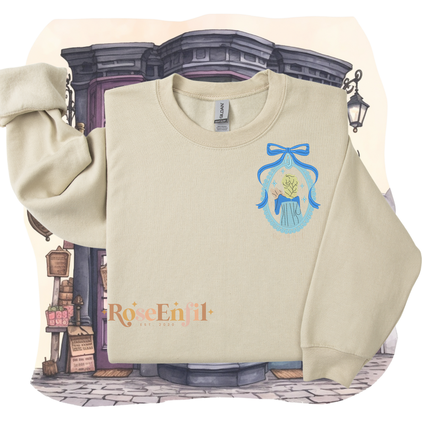 Portrait reine des neiges - Collection Princesse  - Broderie magique - Plusieurs couleurs