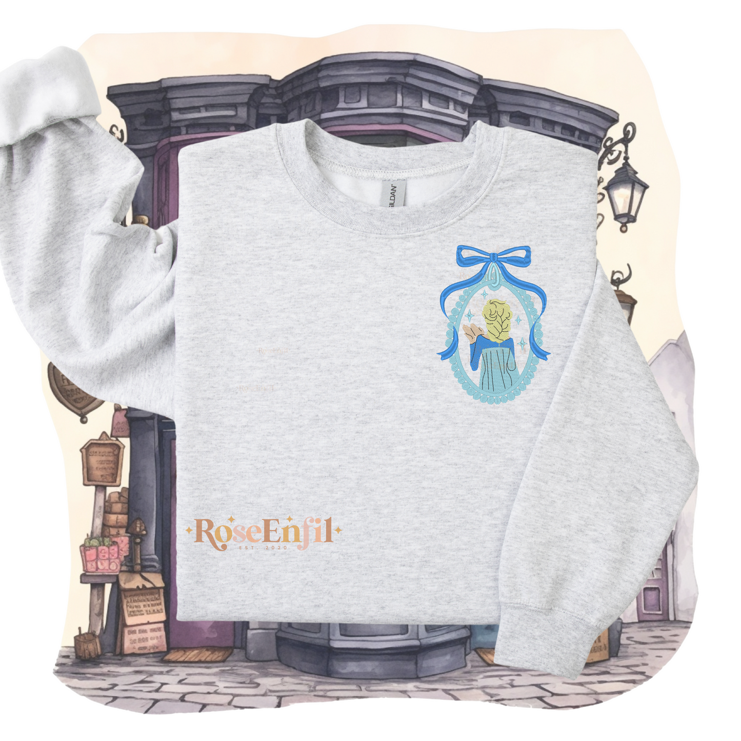 Portrait reine des neiges - Collection Princesse  - Broderie magique - Plusieurs couleurs