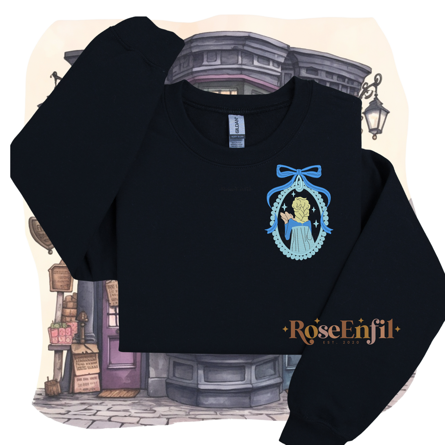Portrait reine des neiges - Collection Princesse  - Broderie magique - Plusieurs couleurs