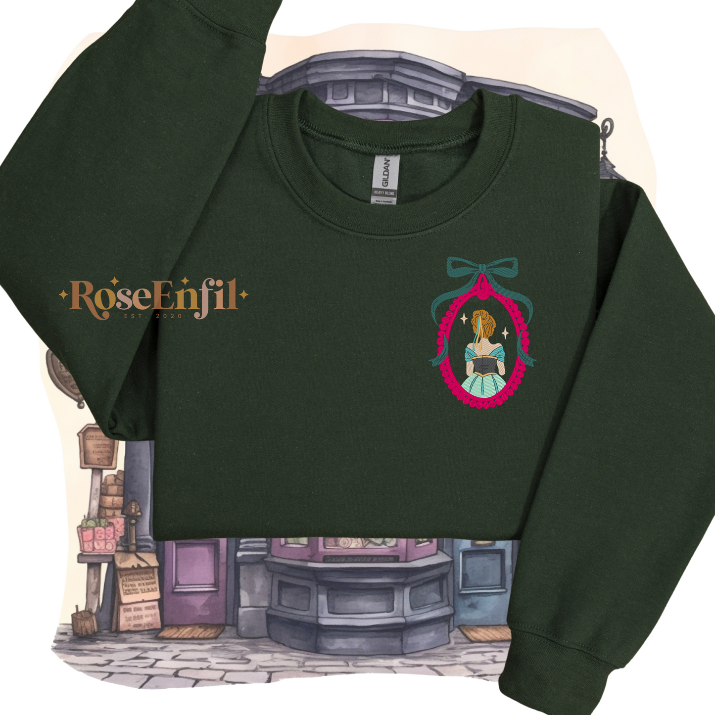 Anna - Collection Princesse  - Broderie magique - Plusieurs couleurs