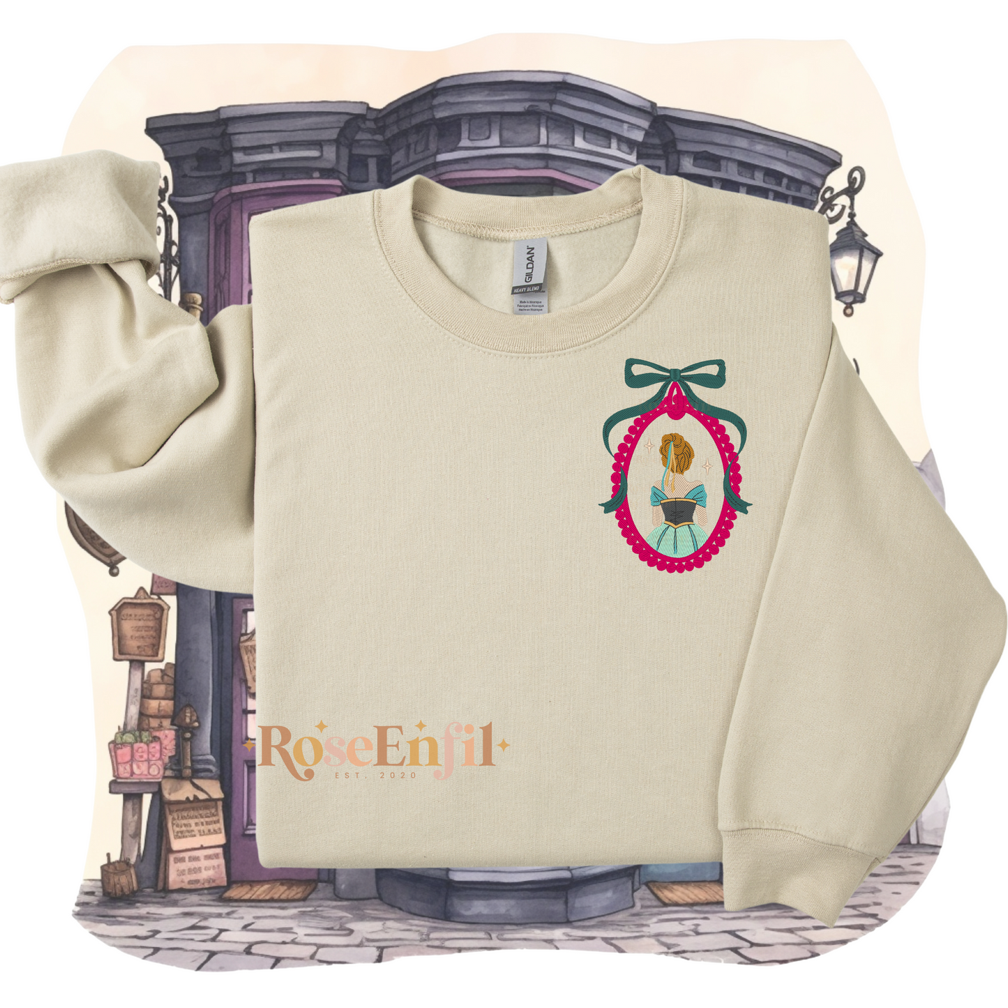 Anna - Collection Princesse  - Broderie magique - Plusieurs couleurs