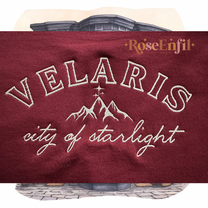 Étoiles et rêves ✨ ville de Starlight - Broderie - Édiition livres