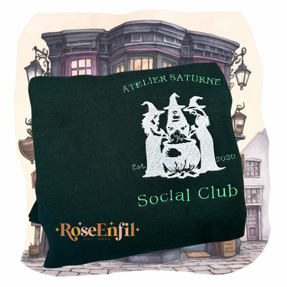 Atelier Saturne - Club Social (CREWNECK OU TSHIRT)