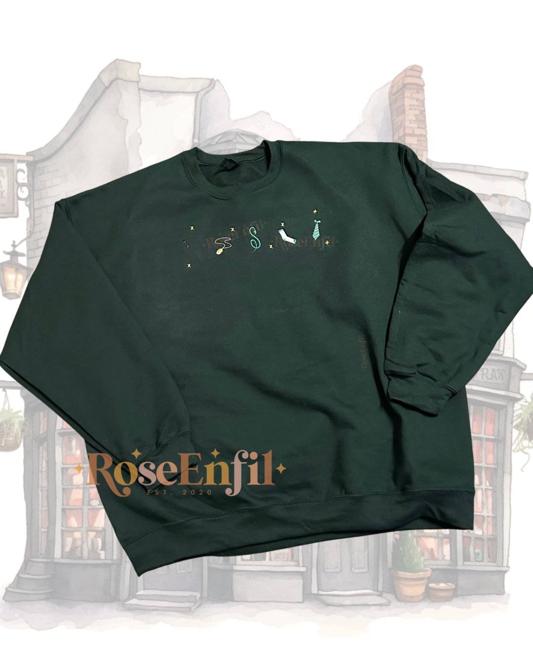 House of Ambition (Snake) - Magic Embroidery Collection - Multiple Colors
