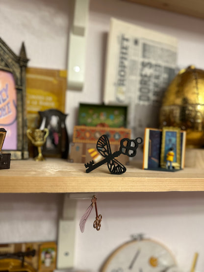 Ornement de clef volante - NOIRE