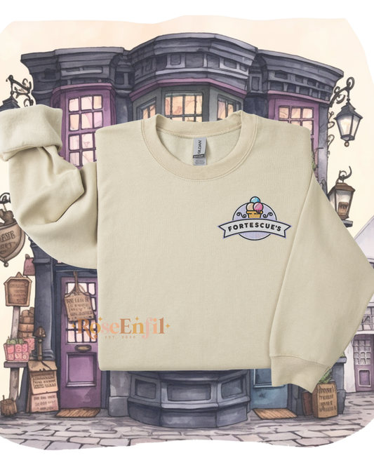 Marchand de glace Magique (allée des dragons) - Collection magique  -  Broderie  (plusieurs couleurs)