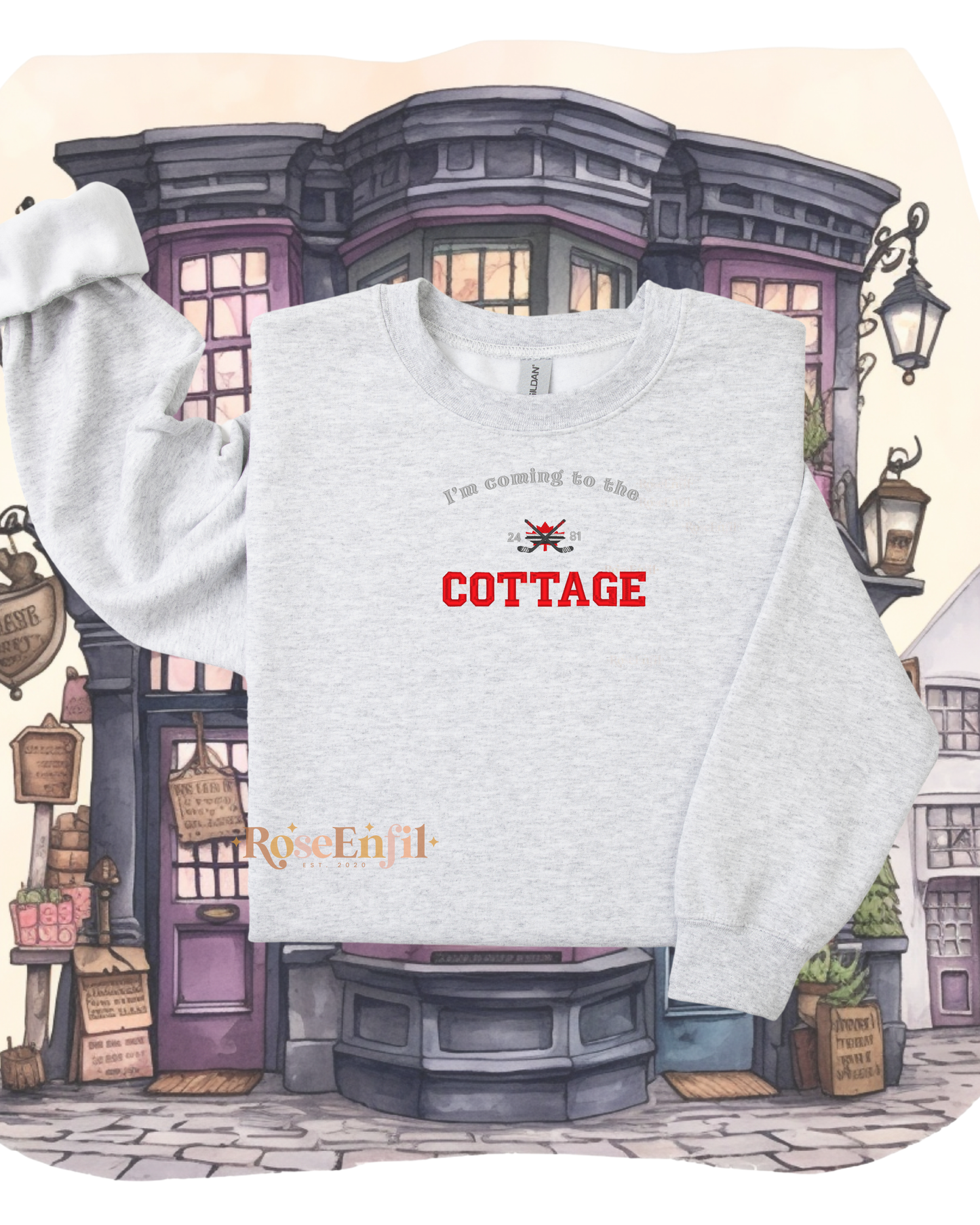 Chalet and Hockey - Canadian sports romance TV series - TV Series Collection - Embroidery (multiple colors)
