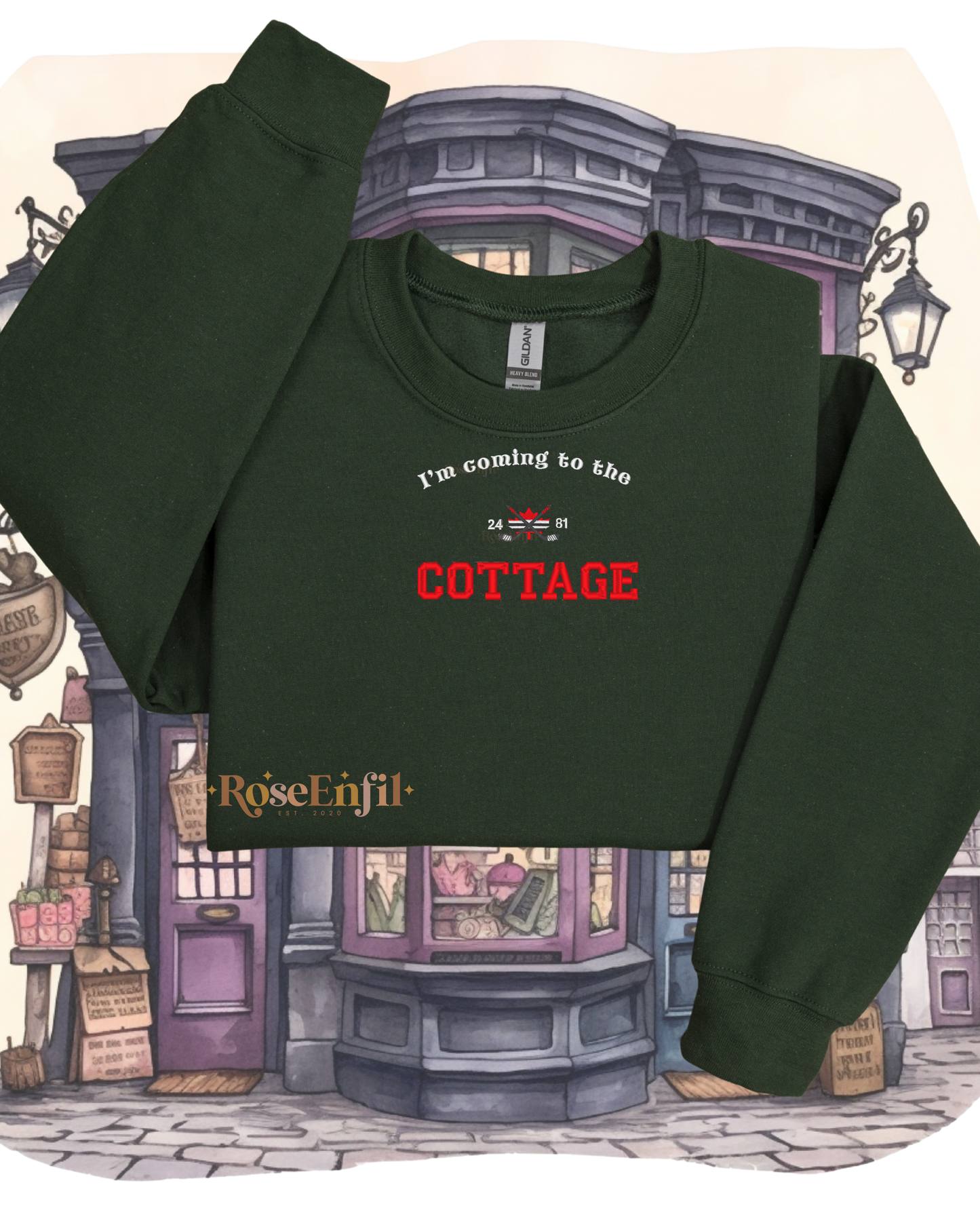 Chalet and Hockey - Canadian sports romance TV series - TV Series Collection - Embroidery (multiple colors)
