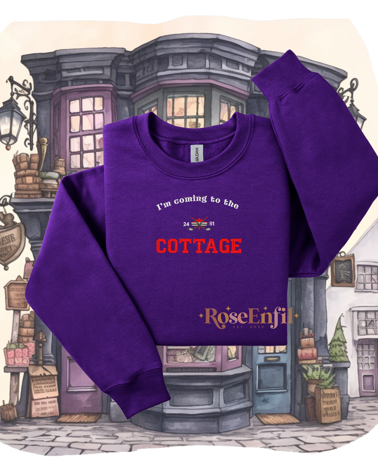 Chalet and Hockey - Canadian sports romance TV series - TV Series Collection - Embroidery (multiple colors)
