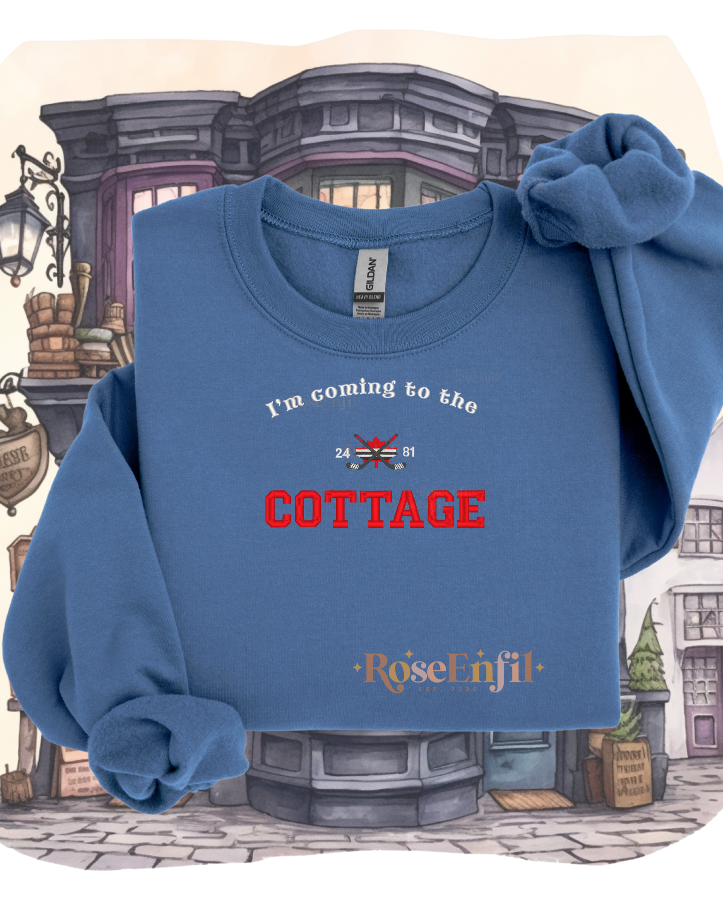 Chalet and Hockey - Canadian sports romance TV series - TV Series Collection - Embroidery (multiple colors)
