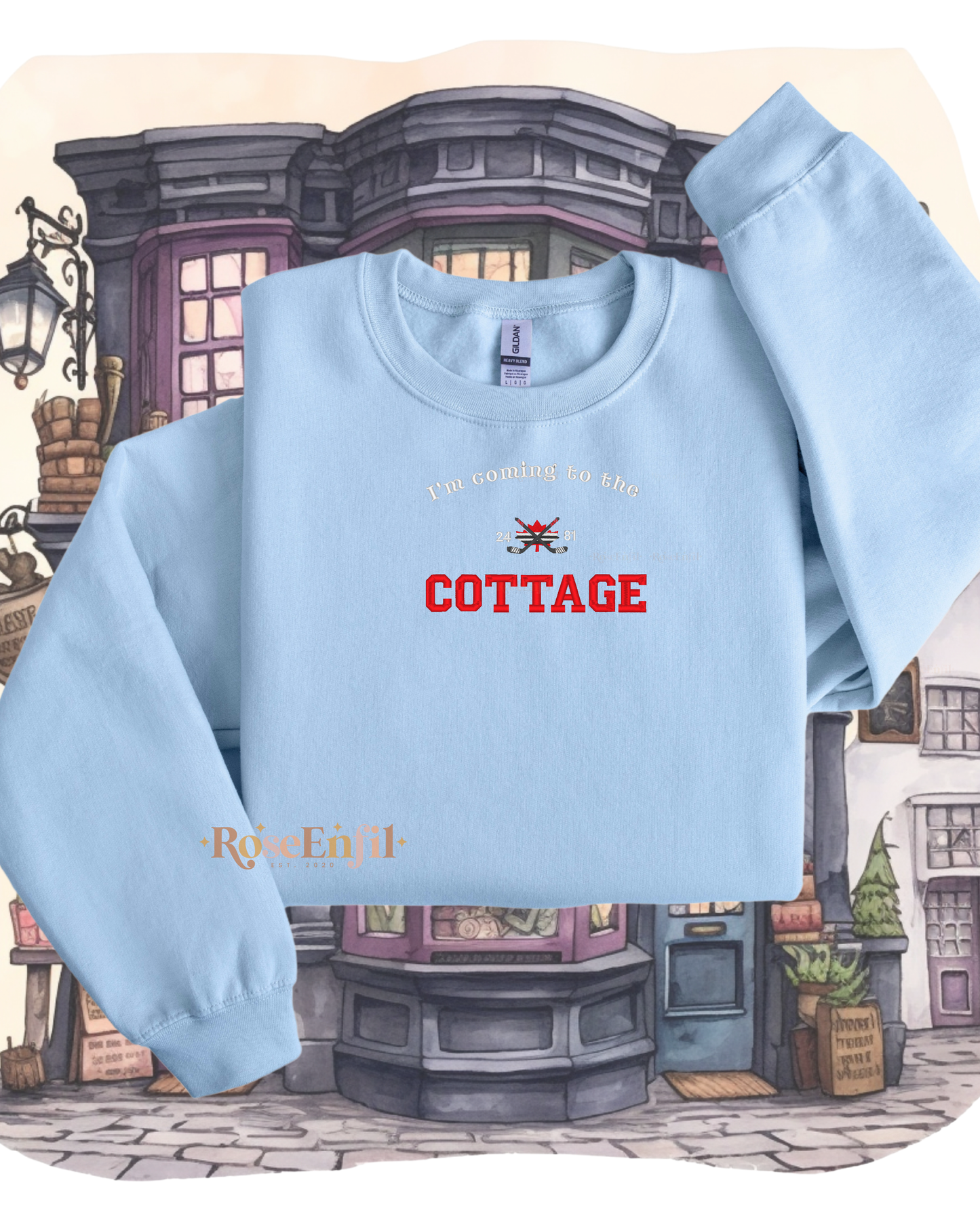 Chalet and Hockey - Canadian sports romance TV series - TV Series Collection - Embroidery (multiple colors)
