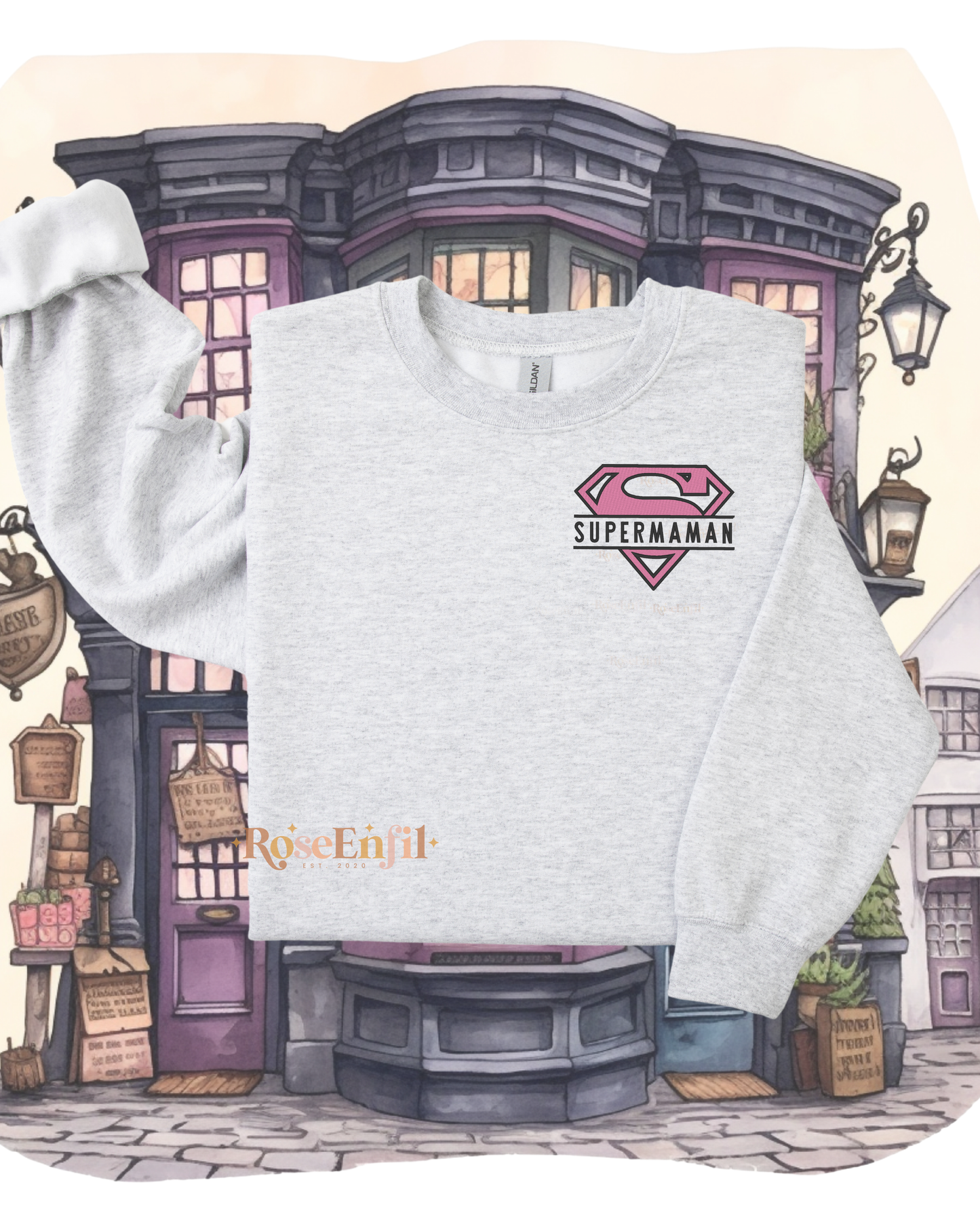 MAMAN - Collection broderie famille - Plusieurs couleurs