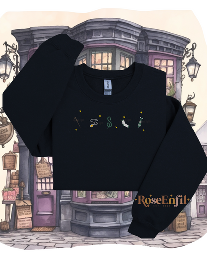 Maison de l'ambition (serpent) - Collection broderie magique - Plusieurs couleurs
