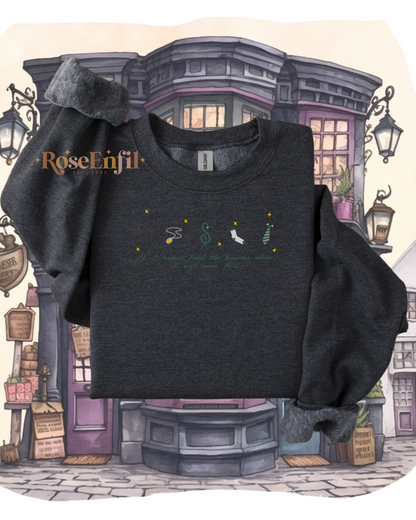 Maison de l'ambition (serpent) avec citation - Collection broderie magique - Plusieurs couleurs
