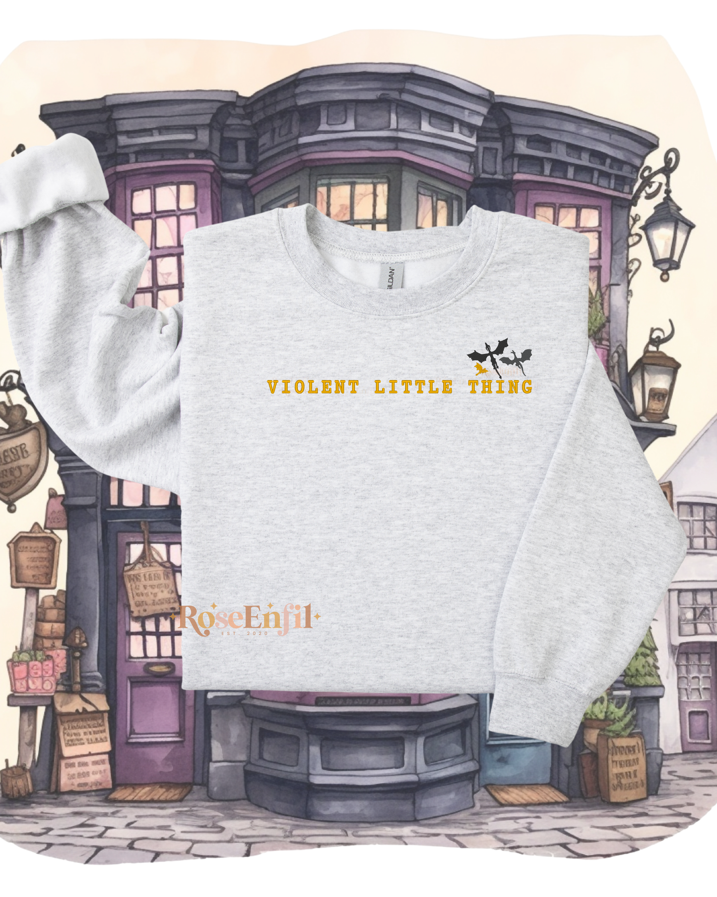 Petite chose violente  - Collection Livres fantastique - Broderie magique - Plusieurs couleurs