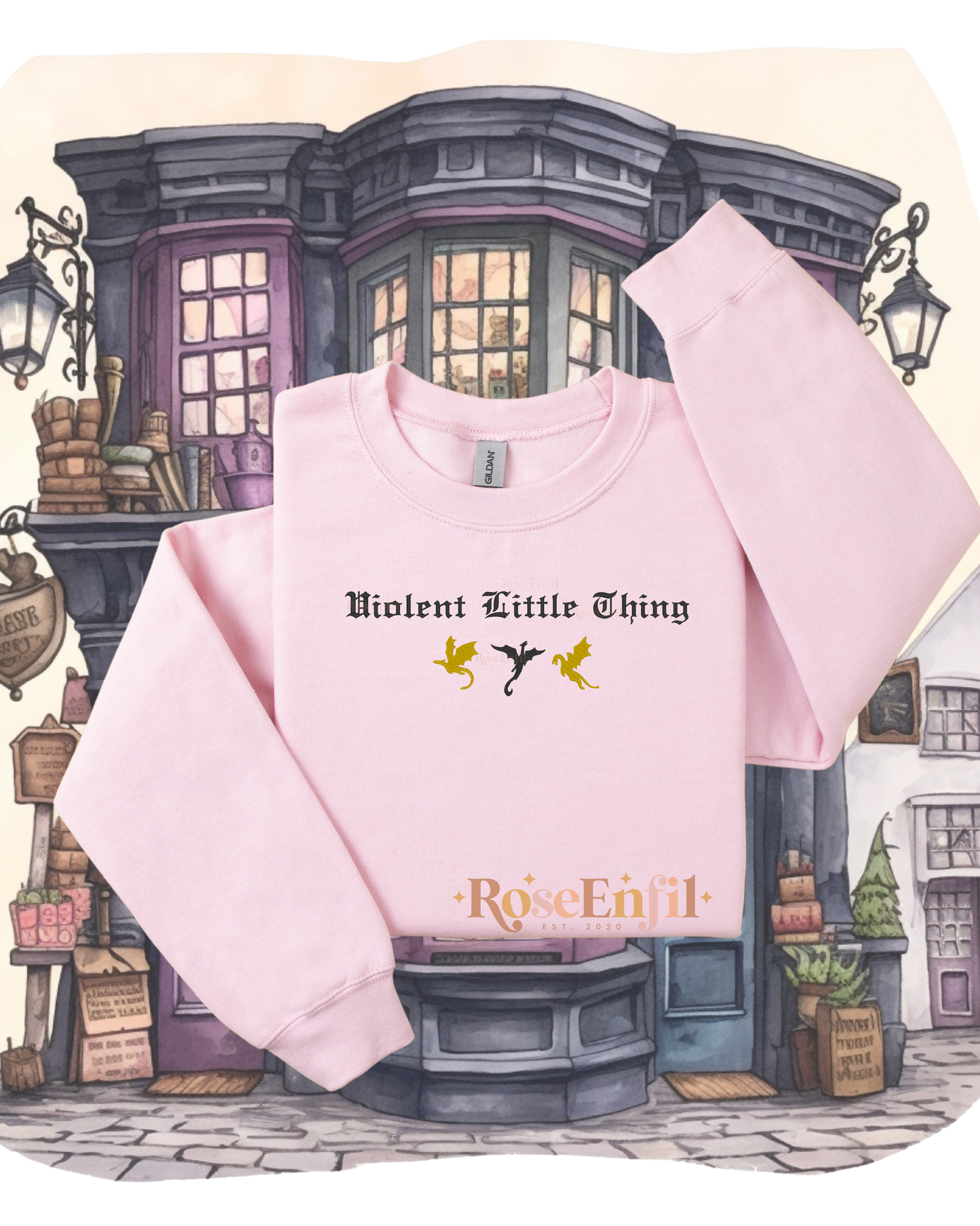 Petite chose violente  - Collection Livres fantastique - Broderie magique - Plusieurs couleurs