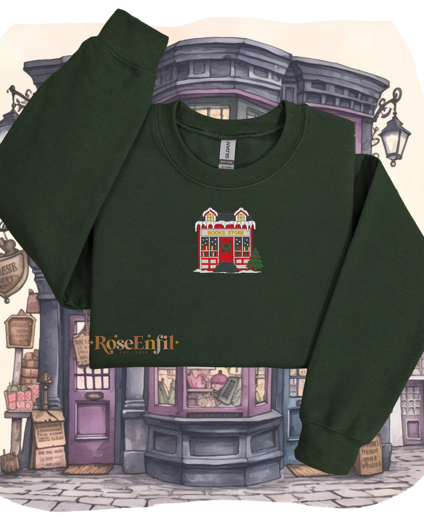 Violent Thing - Fantasy Book Collection - Magic Embroidery - Multiple Colors
