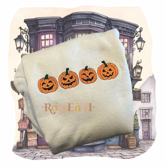 Citrouilles  - Collection Automne Spooky - plusieurs couleurs