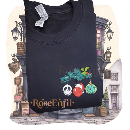 Festive Christmas Garland - Iconic Christmas Characters - Embroidery (multiple colors)
