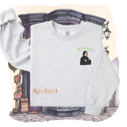 Directeur de maison Toujours - Severus - Broderie magique - Plusieurs couleurs