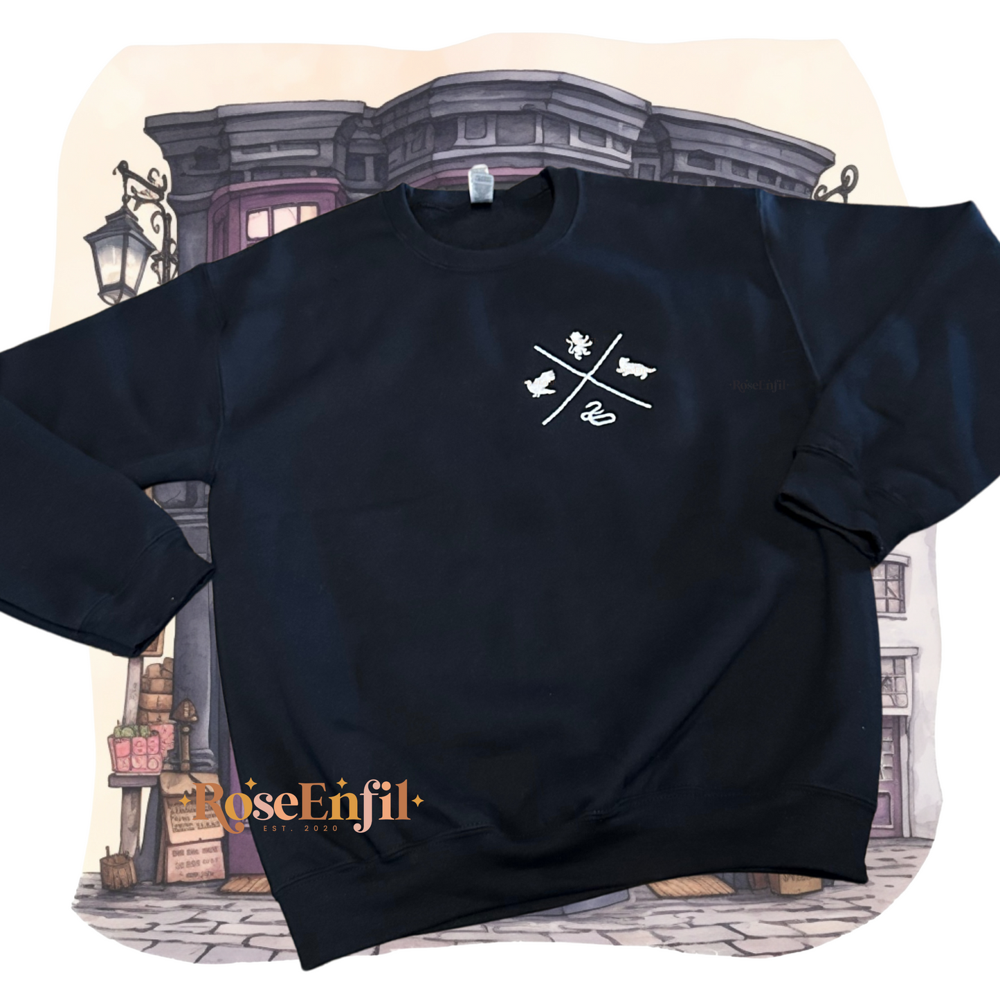 Symboles des maison  - Collection Harry - Broderie magique - Plusieurs couleurs