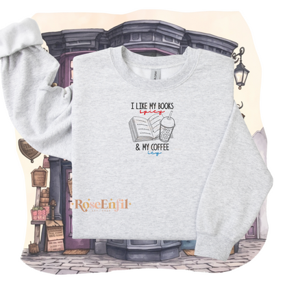 Café glacé et lecture - Collection livres -  Plusieurs couleurs